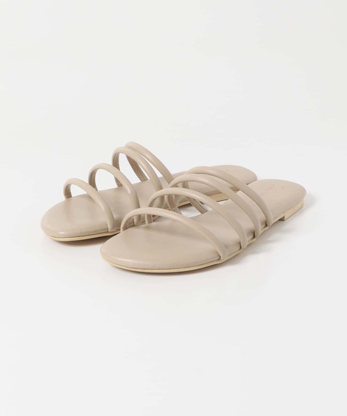 URBAN RESEARCH(アーバンリサーチ)の「ストラップサンダル(サンダル・レディース・シルバー/ベージュ系その他/ホワイト・38/36/37)」の2枚目の写真