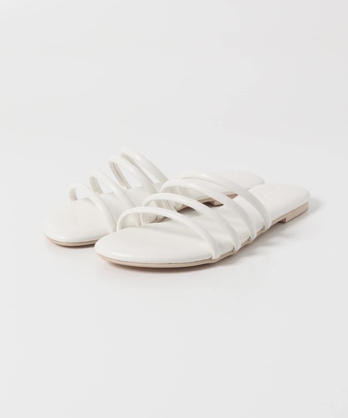 URBAN RESEARCH(アーバンリサーチ)の「ストラップサンダル(サンダル・レディース・シルバー/ベージュ系その他/ホワイト・38/36/37)」の8枚目の写真