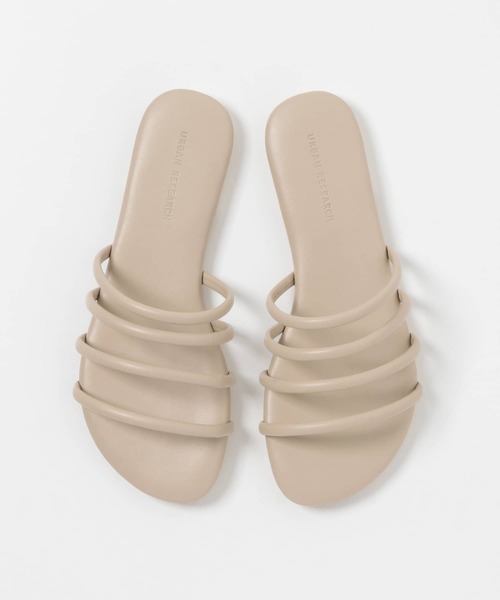 URBAN RESEARCH(アーバンリサーチ)の「ストラップサンダル(サンダル・レディース・シルバー/ベージュ系その他/ホワイト・38/36/37)」の7枚目の写真