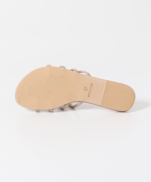 URBAN RESEARCH(アーバンリサーチ)の「ストラップサンダル(サンダル・レディース・シルバー/ベージュ系その他/ホワイト・38/36/37)」の20枚目の写真