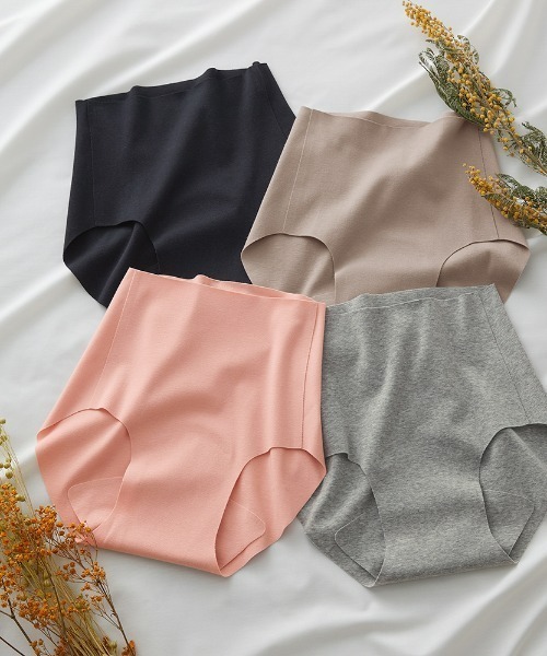 GUNZE（グンゼ）の「SELFEAR/セルフェア 吸水パッド対応 レギュラーショーツ（ショーツ・レディース・ブラック/杢グレー/ベージュ系その他/ローズ・MEDIUM/LARGE/X-LARGE）」の11枚目の写真