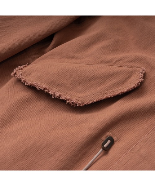 Wizzard（ウィザード）の「Wizzard ウィザード / DYED FISHTAIL PARKA ビッグシルエットフィッシュテールパーカー モッズコート / WCA22-002（モッズコート・メンズ・ホワイト/スモークピンク/ブラック/カーキ・2/1/3）」の17枚目の写真