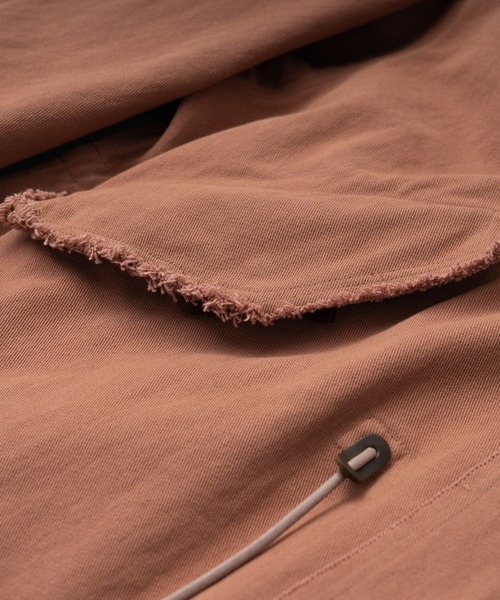 Wizzard（ウィザード）の「Wizzard ウィザード / DYED FISHTAIL PARKA ビッグシルエットフィッシュテールパーカー モッズコート / WCA22-002（モッズコート・メンズ・ホワイト/スモークピンク/ブラック/カーキ・2/1/3）」の19枚目の写真