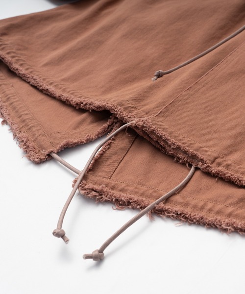 Wizzard（ウィザード）の「Wizzard ウィザード / DYED FISHTAIL PARKA ビッグシルエットフィッシュテールパーカー モッズコート / WCA22-002（モッズコート・メンズ・ホワイト/スモークピンク/ブラック/カーキ・2/1/3）」の20枚目の写真