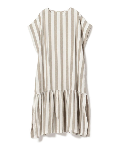 Black ワンピース Crane Wide Stripe Dress Crane ブラッククレーン のファッション Box ボックスドレス ワンピース ワンピース Dress ボックスドレス Black