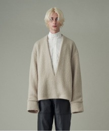 juha | MOHAIR SHEEP V-NECK P/O (ニット/セーター)