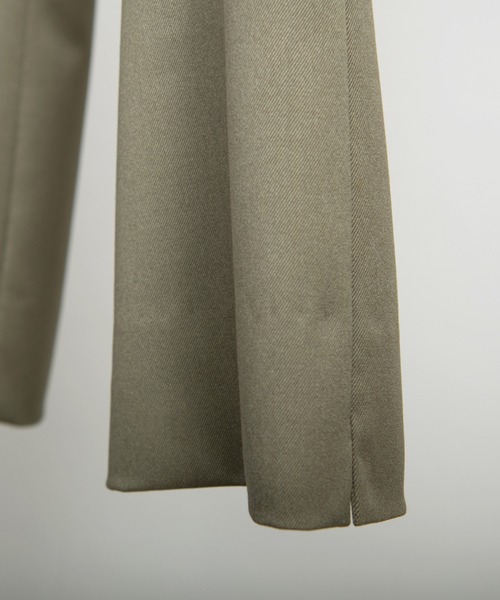 DISCOVERED(ディスカバード)の「DISCOVERED ディスカバード / FLOWER STITCH BOOTSCUT PANTS フラワーステッチブーツカットパンツ / DC-AW22-PT-02(チノパンツ・メンズ・ブラック/カーキ・3/1/2)」の15枚目の写真