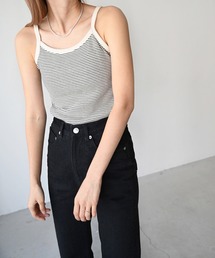 CANAL JEAN | El mar(エルマール) 細ボーダーキャミソール(キャミソール)