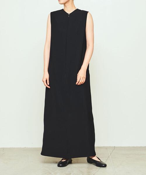 UNITED ARROWS & SONS(ユナイテッドアローズアンドサンズ)の「<UNITED ARROWS & SONS by DAISUKE OBANA WOMEN> Ⅱ+ DRESS/ドレス(ワンピース・レディース・ブラック/ダークグレー/ダークグリーン・S/M)」の14枚目の写真