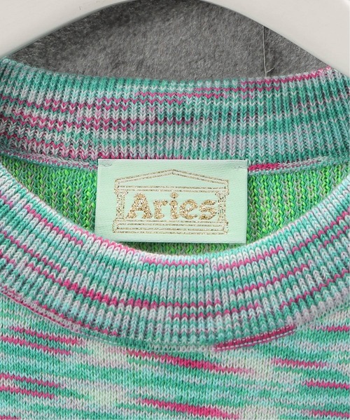 ARIES(アリーズ)の「【ARIES / アリーズ】SPACE DYE NO PROBLEMO KNIT(ニット/セーター・メンズ・グリーン系その他・MEDIUM)」の14枚目の写真