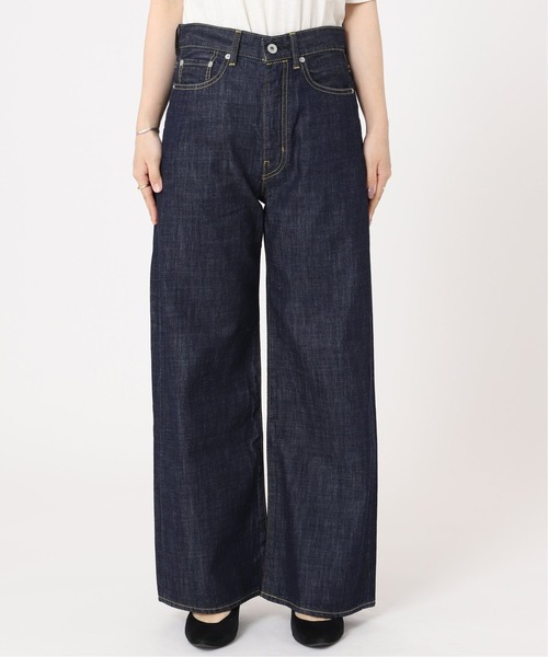 JOURNAL STANDARD(ジャーナルスタンダード)の「ライトオンスルーズデニムパンツ(デニムパンツ・レディース・ネイビー/ブルー・38/36)」の12枚目の写真