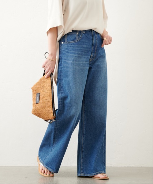 JOURNAL STANDARD(ジャーナルスタンダード)の「ライトオンスルーズデニムパンツ(デニムパンツ・レディース・ネイビー/ブルー・38/36)」の11枚目の写真