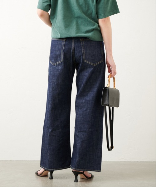JOURNAL STANDARD(ジャーナルスタンダード)の「ライトオンスルーズデニムパンツ(デニムパンツ・レディース・ネイビー/ブルー・38/36)」の7枚目の写真