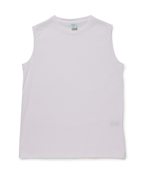 gicipi（ジチピ）の「【gicipi（ジチピ）】SMERALDO（ズメラールド）クルーネックノースリーブTシャツ（Tシャツ/カットソー・レディース・ベージュ/オレンジ/ホワイト・1）」の21枚目の写真