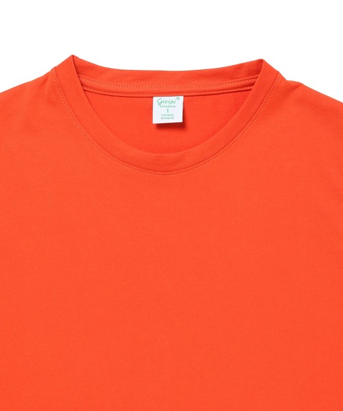 gicipi（ジチピ）の「【gicipi（ジチピ）】SMERALDO（ズメラールド）クルーネックノースリーブTシャツ（Tシャツ/カットソー・レディース・ベージュ/オレンジ/ホワイト・1）」の16枚目の写真