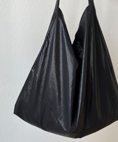 wee9s（ウィークス）の「2way wide shoulder tote bag / ツーウェイワイドショルダートートバッグ（トートバッグ・レディース・ブラック/パープル/グリーン/アイボリー・FREE）」の8枚目の写真