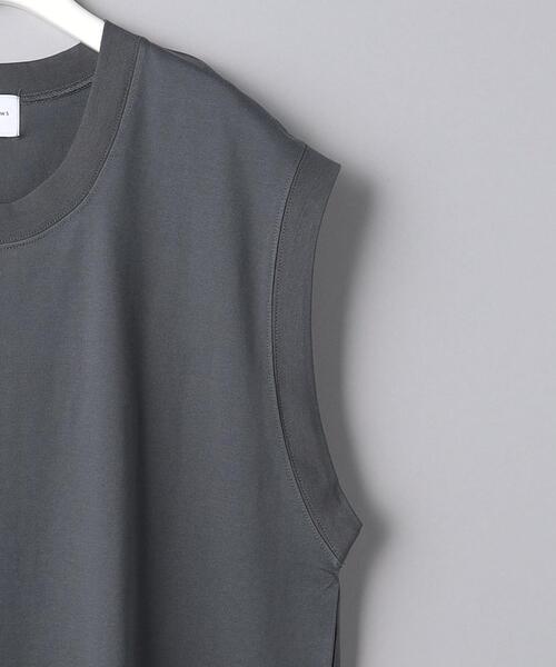 UNITED ARROWS(ユナイテッドアローズ)の「【WEB限定】<UNITED ARROWS>C ノースリーブ カットソー(Tシャツ/カットソー・レディース・ダークグレー/ブラウン/ピンク/ホワイト・FREE)」の22枚目の写真