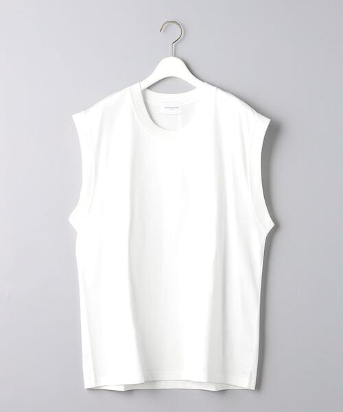 UNITED ARROWS(ユナイテッドアローズ)の「【WEB限定】<UNITED ARROWS>C ノースリーブ カットソー(Tシャツ/カットソー・レディース・ダークグレー/ブラウン/ピンク/ホワイト・FREE)」の18枚目の写真