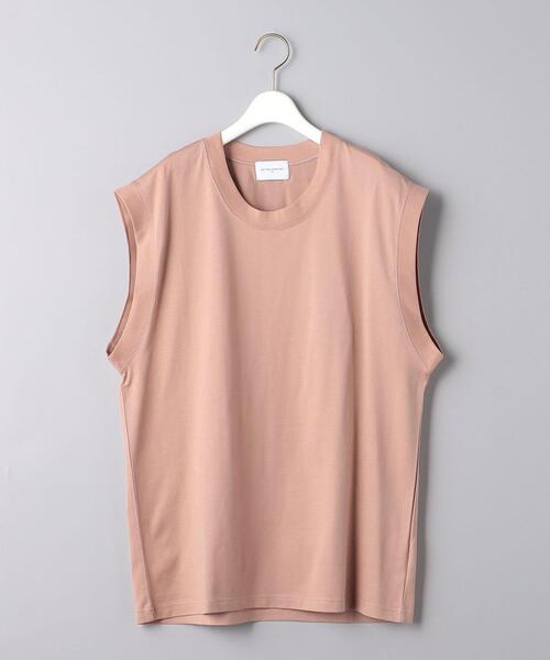 UNITED ARROWS(ユナイテッドアローズ)の「【WEB限定】<UNITED ARROWS>C ノースリーブ カットソー(Tシャツ/カットソー・レディース・ダークグレー/ブラウン/ピンク/ホワイト・FREE)」の14枚目の写真