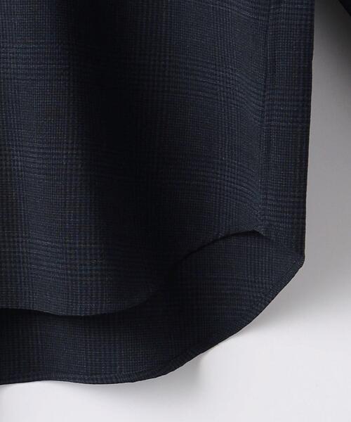 green label relaxing（グリーンレーベルリラクシング）の「A+ TW/PU サッカー リラックス シャツ -ウォッシャブル・ストレッチ・防シワ-（シャツ/ブラウス・メンズ・モカ/ネイビー/ダークグレー・L/M/S/XL）」の12枚目の写真