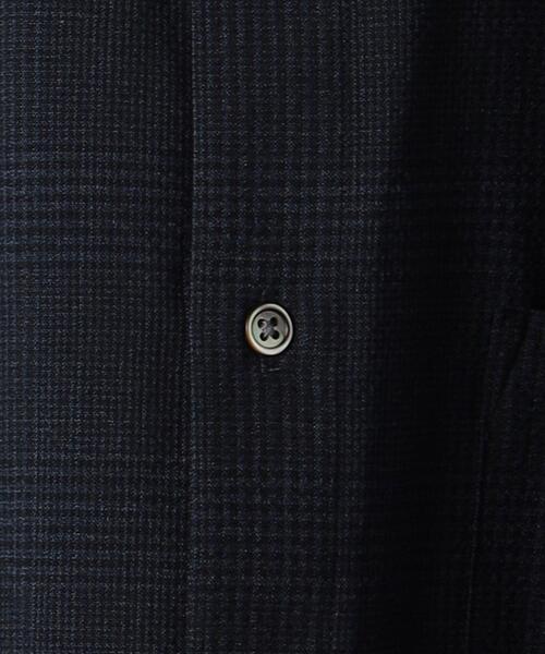 green label relaxing（グリーンレーベルリラクシング）の「A+ TW/PU サッカー リラックス シャツ -ウォッシャブル・ストレッチ・防シワ-（シャツ/ブラウス・メンズ・モカ/ネイビー/ダークグレー・L/M/S/XL）」の14枚目の写真