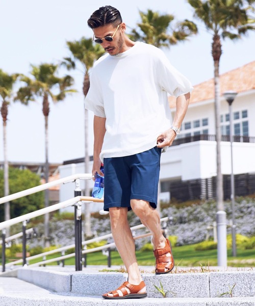 jiggys shop（ジギーズショップ）の「ドライタッチサマーニットTシャツ（Tシャツ/カットソー・メンズ・グレー系その他/オフホワイト/ブルーグリーン/ホワイト系その他/ブラック/ライトグレー/ネイビー/グリーン/ブルー系その他/ブルー系その他2・LARGE/X-LARGE/MEDIUM）」の22枚目の写真