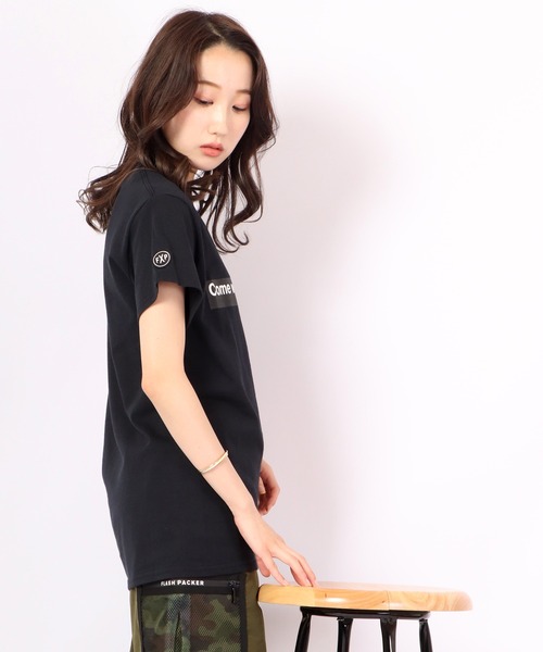 FLASH PACKER(フラッシュパッカー)の「FLASH PACKER 半袖Tシャツ(Tシャツ/カットソー・メンズ・ホワイト/ブラック/ブルー・M/XL/L/S)」の16枚目の写真