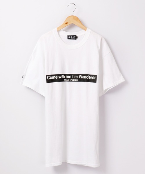 FLASH PACKER(フラッシュパッカー)の「FLASH PACKER 半袖Tシャツ(Tシャツ/カットソー・メンズ・ホワイト/ブラック/ブルー・M/XL/L/S)」の11枚目の写真