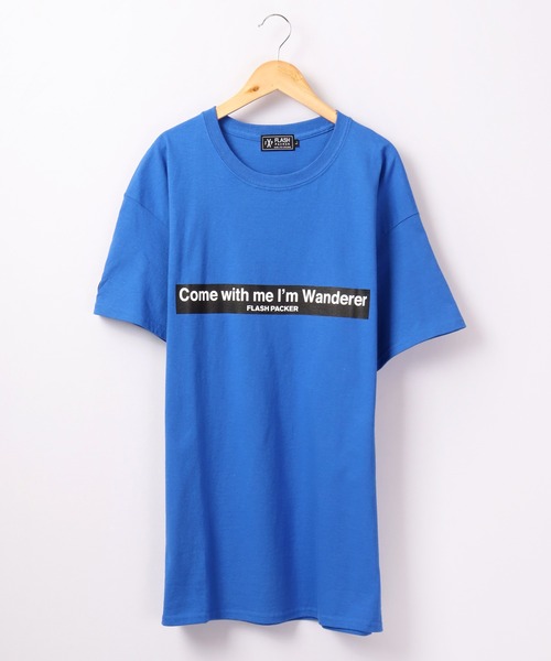 FLASH PACKER(フラッシュパッカー)の「FLASH PACKER 半袖Tシャツ(Tシャツ/カットソー・メンズ・ホワイト/ブラック/ブルー・M/XL/L/S)」の13枚目の写真