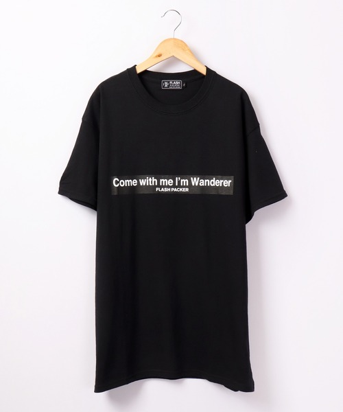 FLASH PACKER(フラッシュパッカー)の「FLASH PACKER 半袖Tシャツ(Tシャツ/カットソー・メンズ・ホワイト/ブラック/ブルー・M/XL/L/S)」の7枚目の写真