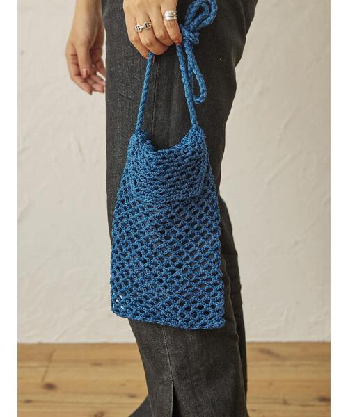 AMERICAN HOLIC（アメリカンホリック）の「テープミニサコッシュ（ショルダーバッグ・レディース・ブラック/ベージュ/カーキ/ブルー・FREE）」の22枚目の写真