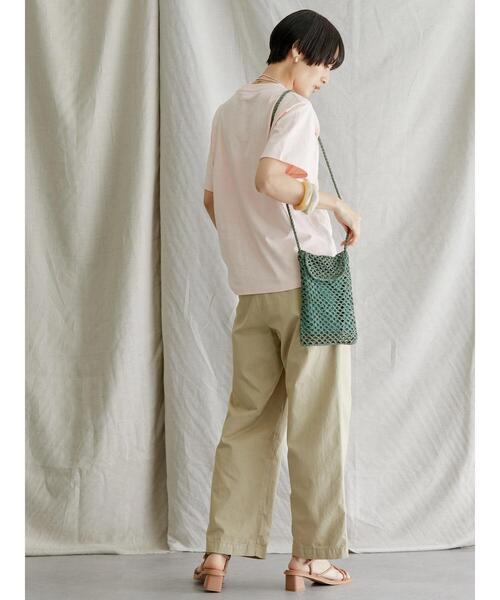 AMERICAN HOLIC（アメリカンホリック）の「テープミニサコッシュ（ショルダーバッグ・レディース・ブラック/ベージュ/カーキ/ブルー・FREE）」の16枚目の写真