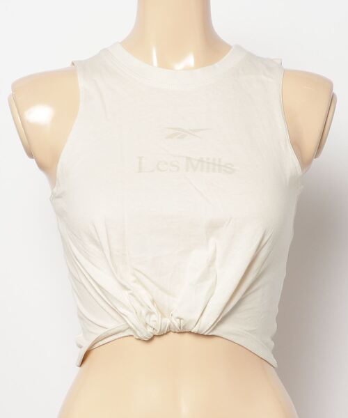 Reebok（リーボック）の「レズミルズR ノンダイ ツイスト タンクトップ  / Les MillsR Non Dye Twist Tank Top （タンクトップ・レディース・ナチュラル・SMALL/X-LARGE/LARGE/MEDIUM/X-SMALL/XX-LARGE）」の6枚目の写真