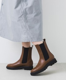 【EVOL】ミドル丈ベーシックサイドゴアブーツ IT9862