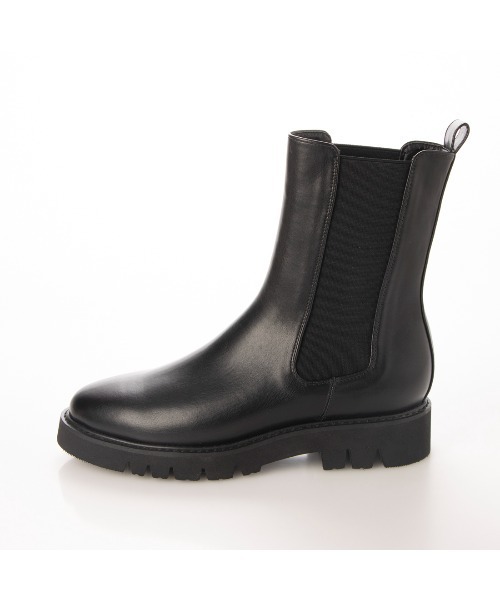 EVOL(イーボル)の「【EVOL】ミドル丈ベーシックサイドゴアブーツ IT9862(ブーツ・レディース・ブラック/ブラウン/アイボリー・LL/S/M/L)」の5枚目の写真