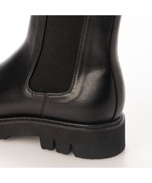 EVOL(イーボル)の「【EVOL】ミドル丈ベーシックサイドゴアブーツ IT9862(ブーツ・レディース・ブラック/ブラウン/アイボリー・LL/S/M/L)」の8枚目の写真