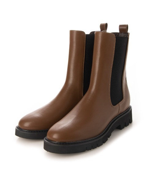 EVOL(イーボル)の「【EVOL】ミドル丈ベーシックサイドゴアブーツ IT9862(ブーツ・レディース・ブラック/ブラウン/アイボリー・LL/S/M/L)」の9枚目の写真