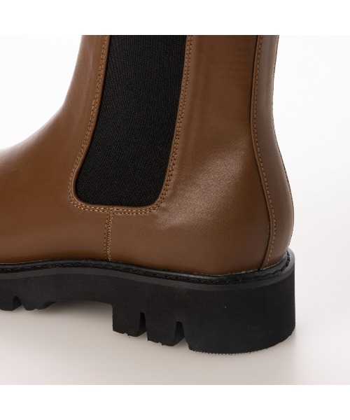 EVOL(イーボル)の「【EVOL】ミドル丈ベーシックサイドゴアブーツ IT9862(ブーツ・レディース・ブラック/ブラウン/アイボリー・LL/S/M/L)」の13枚目の写真