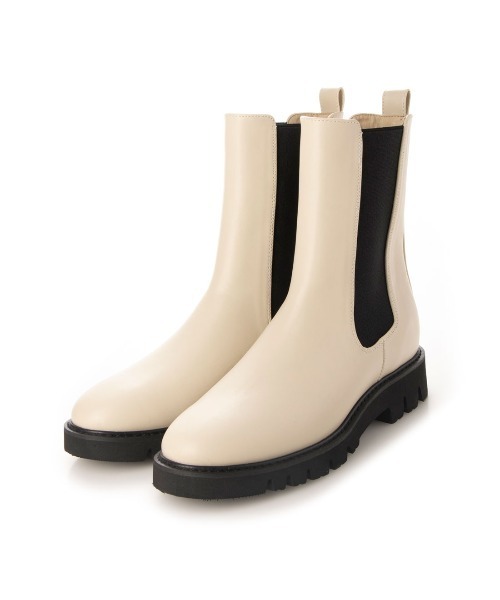 EVOL(イーボル)の「【EVOL】ミドル丈ベーシックサイドゴアブーツ IT9862(ブーツ・レディース・ブラック/ブラウン/アイボリー・LL/S/M/L)」の14枚目の写真