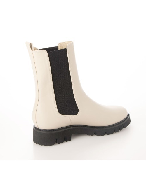 EVOL(イーボル)の「【EVOL】ミドル丈ベーシックサイドゴアブーツ IT9862(ブーツ・レディース・ブラック/ブラウン/アイボリー・LL/S/M/L)」の16枚目の写真