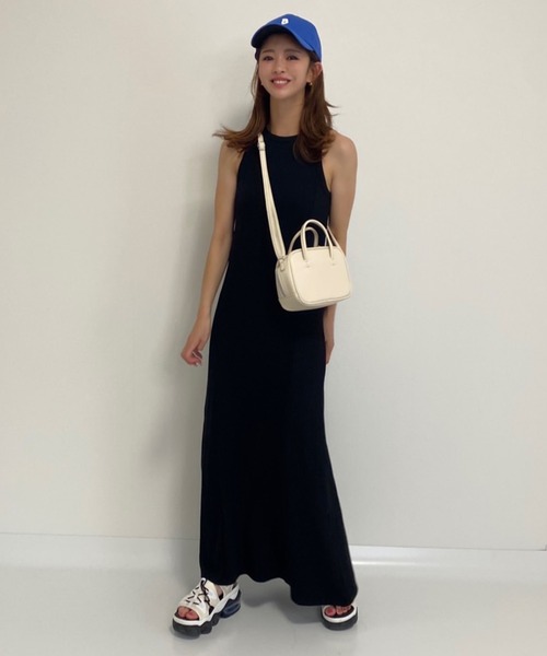 MLI'A(エムリア)の「アメスリマーメイド/リブワンピース(ワンピース・レディース・ブラック/ライトグリーン/ライトベージュ・M)」の14枚目の写真