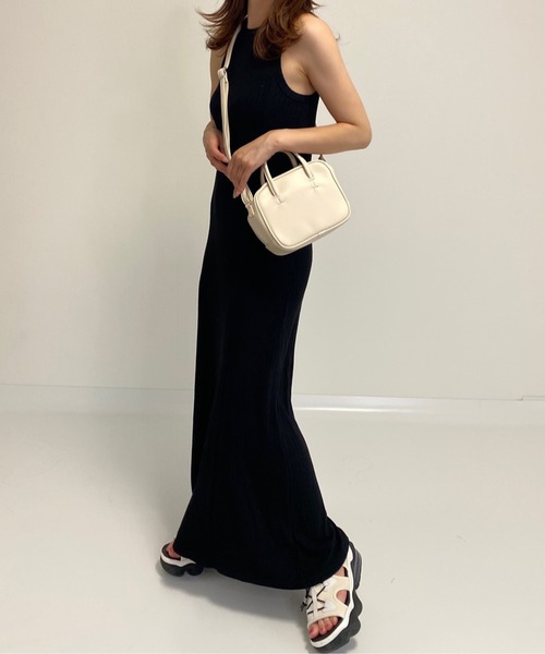 MLI'A(エムリア)の「アメスリマーメイド/リブワンピース(ワンピース・レディース・ブラック/ライトグリーン/ライトベージュ・M)」の15枚目の写真