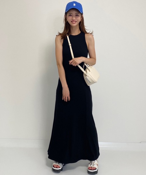 MLI'A(エムリア)の「アメスリマーメイド/リブワンピース(ワンピース・レディース・ブラック/ライトグリーン/ライトベージュ・M)」の16枚目の写真