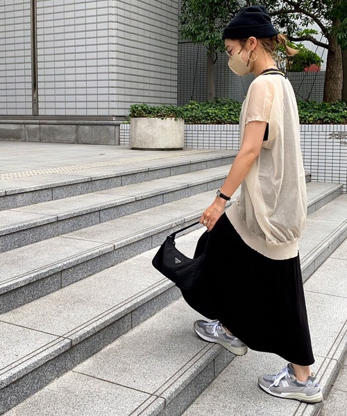 MLI'A(エムリア)の「アメスリマーメイド/リブワンピース(ワンピース・レディース・ブラック/ライトグリーン/ライトベージュ・M)」の18枚目の写真