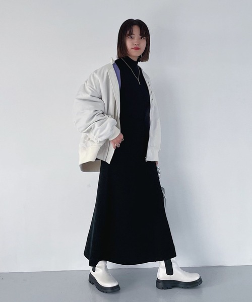 PAGEBOY(ページボーイ)の「WEB限定アイテム / マルチWAYニットワンピース(ワンピース・レディース・ブラック/ブラウン/ブルー・FREE)」の9枚目の写真