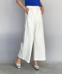 PICCIN PERLA | ダンボールニットワイドパンツ（セットアップ可能）(その他パンツ)