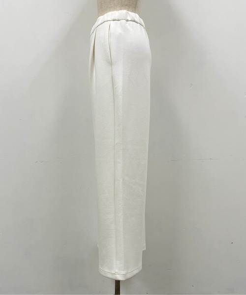 PICCIN PERLA（ピッチンペルラ）の「ダンボールニットワイドパンツ（セットアップ可能）（その他パンツ・レディース・ブラック/オフホワイト・M）」の17枚目の写真
