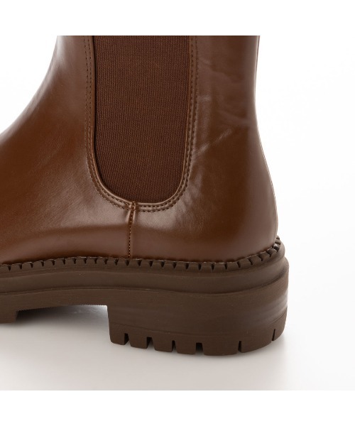 EVOL（イーボル）の「【EVOL】チェルシーサイドゴアブーツ IT9916（ブーツ・レディース・ブラック/ベージュ/ブラウン・LL/S/M/L）」の18枚目の写真