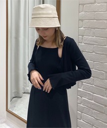 FREE'S MART | 短丈カーディガン＆キャミワンピースセット(ワンピース)