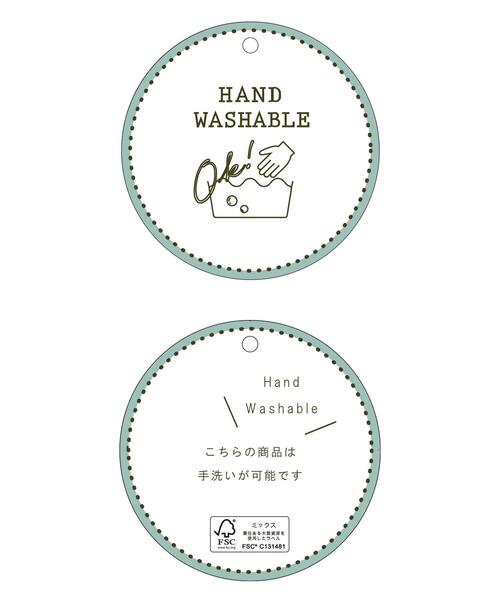 Te chichi TERRASSE（テチチテラス）の「ボートネックフレンチスリーブニット（ニット/セーター・レディース・ネイビー/グレー/マスタード・ﾌﾘ-）」の4枚目の写真